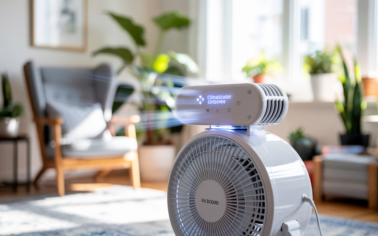 O acessório capaz de reduzir a temperatura ambiente em até 8 °C que transforma qualquer ventilador em um climatizador potente e gasta quase nada de energia